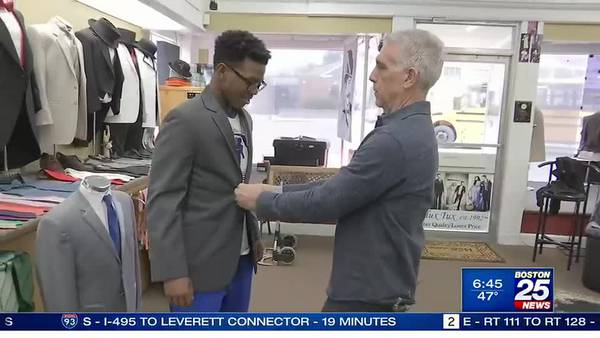 Local shop owner donates all Tux suit sales to relief efforts in Turkey