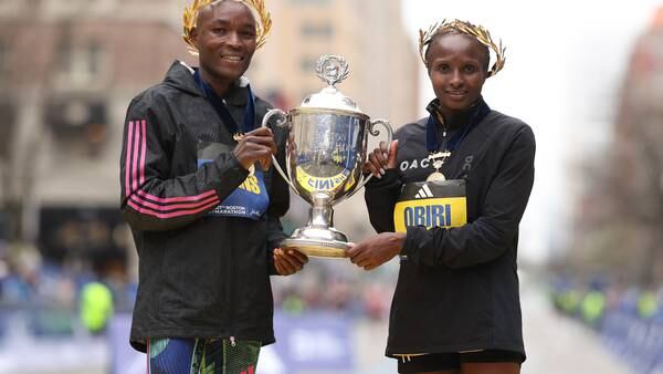 127th Boston Marathon: Winners crowned as thousands embark on grueling 26.2-mile trek (live updates)