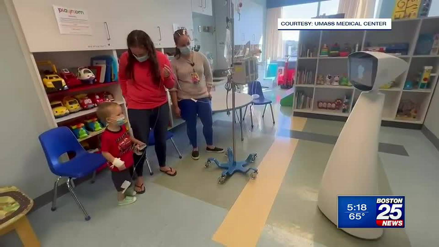 Hospital gets 'Robin' a comfort robot