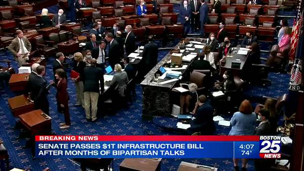 Senate passes $1.2 trillion bipartisan infrastructure package