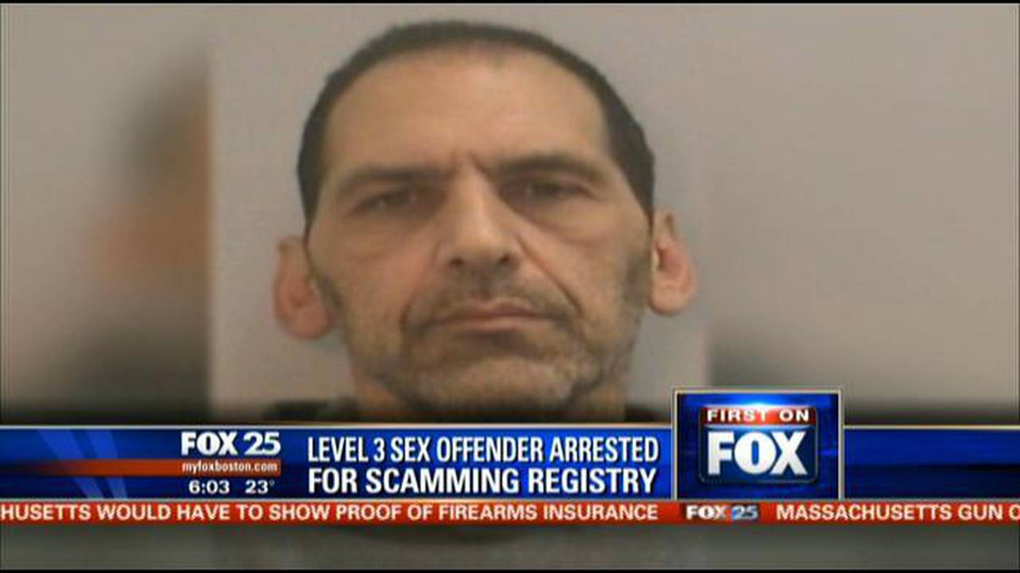 Level 3 Sex Offender Arrested For Scamming Registry Boston 25 News 4541