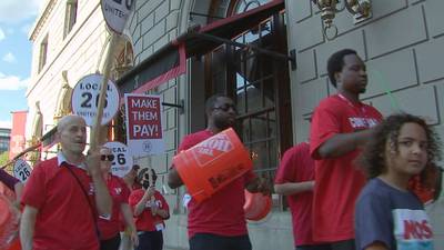 Hotel workers’ strike continues into 2nd day