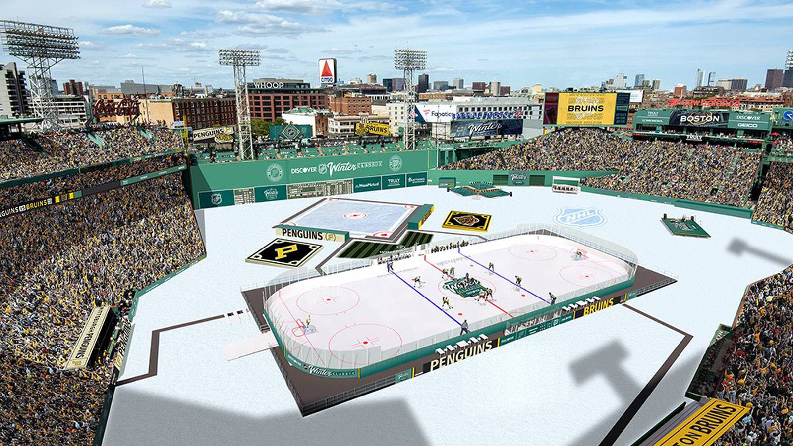 NHL unveils rendering of planned transformation of Fenway Park for 2023