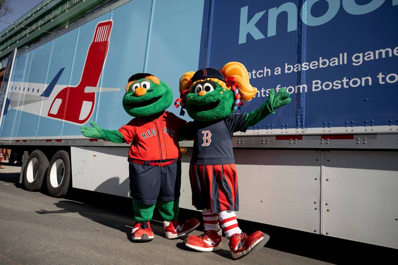 Truck Day Red Sox equipment truck ready to roll to Spring Training