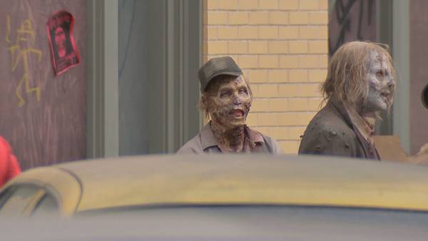 Zombies descend on the city of Worcester for “Walking Dead” filming