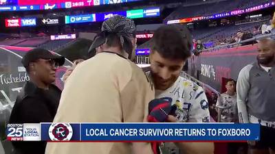 Local cancer survivor returns to Foxboro to cheer for Revolution