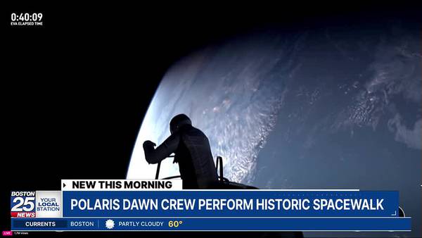 Billionaire pulls off first private spacewalk in dangerous endeavor high above Earth 