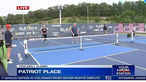 Pickleball tournament comes to Patriot Place