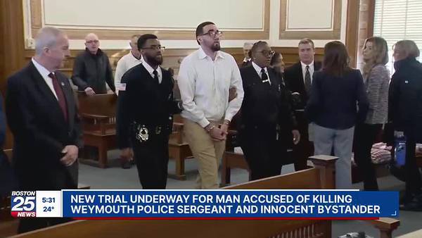 Retrial for man accused of killing Weymouth sergeant and bystander begins