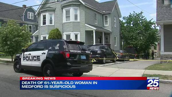 Police investigating woman’s death in Medford
