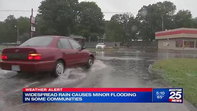 North Attleboro hit with heavy rains after just recovering from last week’s flooding