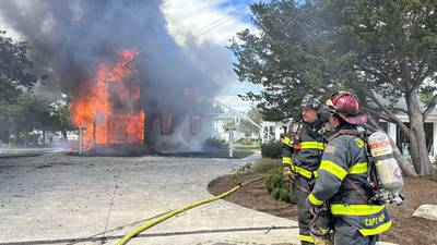 Photos: Duxbury house fire