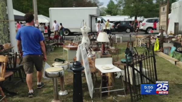 COVID-19 pandemic still impacting world famous Brimfield Antiques Show