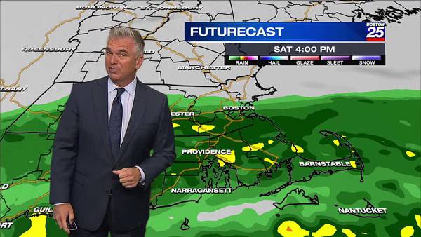 Tropical Storm Ophelia will bring rain to MA this weekend 