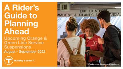MBTA Orange Line Riders Guide