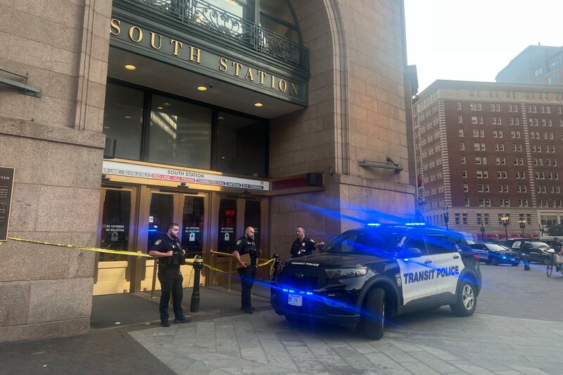 Photos: Scene of deadly South Station stabbing