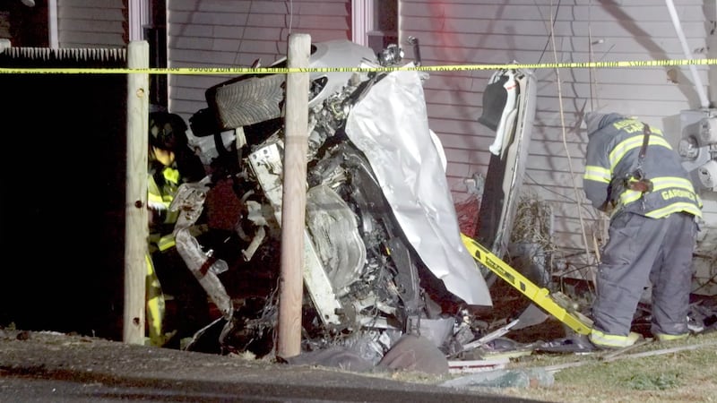 ‘I felt a shaking’: Woman describes moment car crashed into Abington home, seriously injuring two