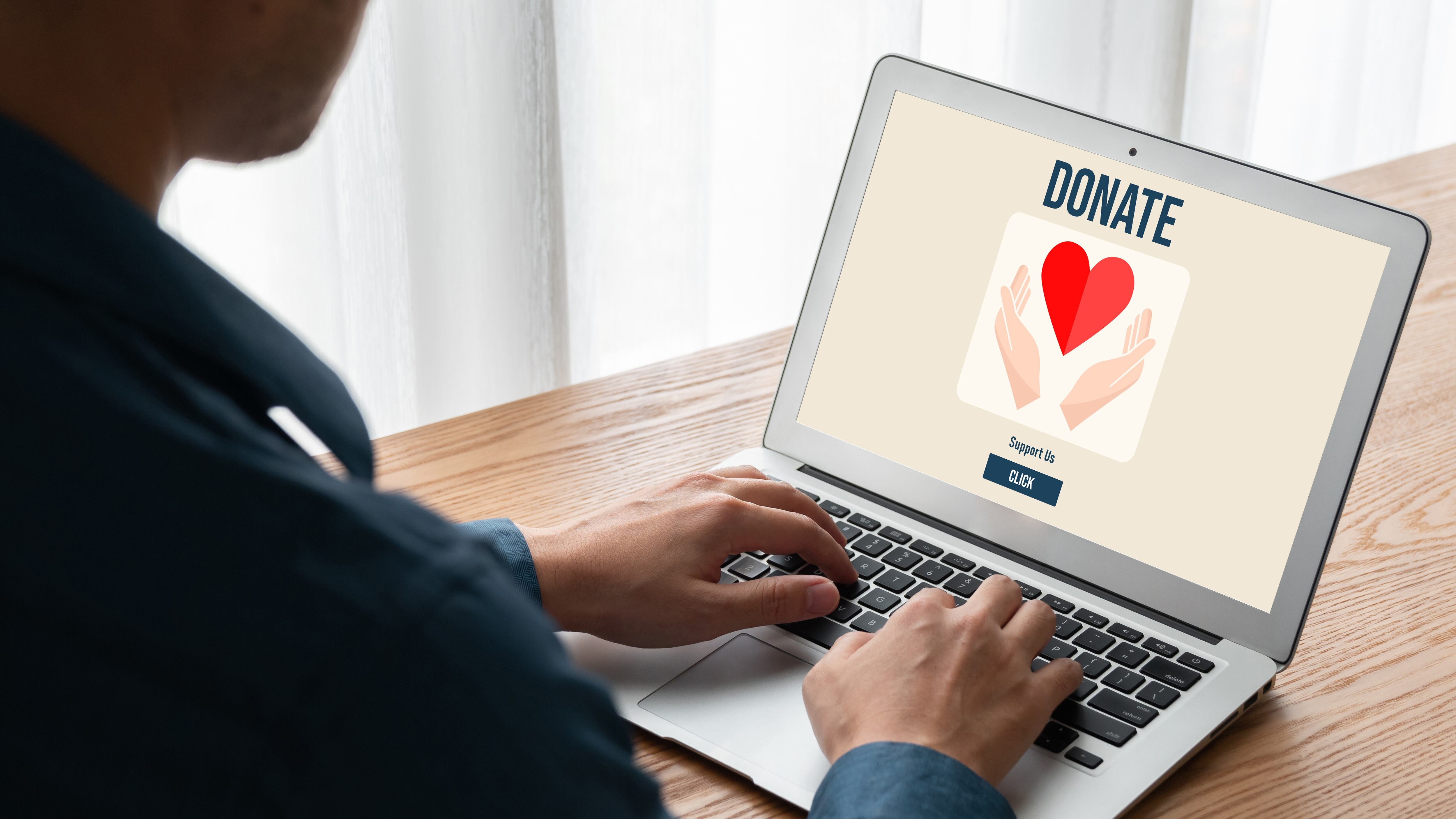 Online donation platform offer modish money sending system for people to transfer on the internet