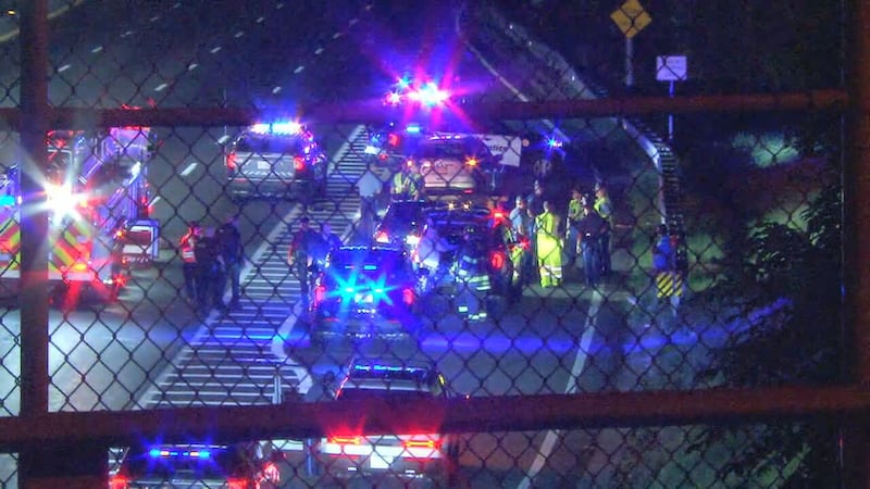 Passenger seriously injured after being struck on I-93 in Quincy, state police say