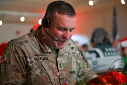 NORAD volunteers tracking Santa