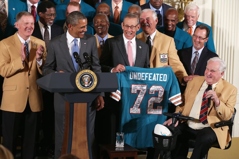 A look back to when we celebrated the 1972 Miami Dolphins