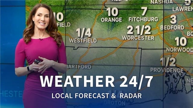 Boston 25 Weather 24/7 live stream