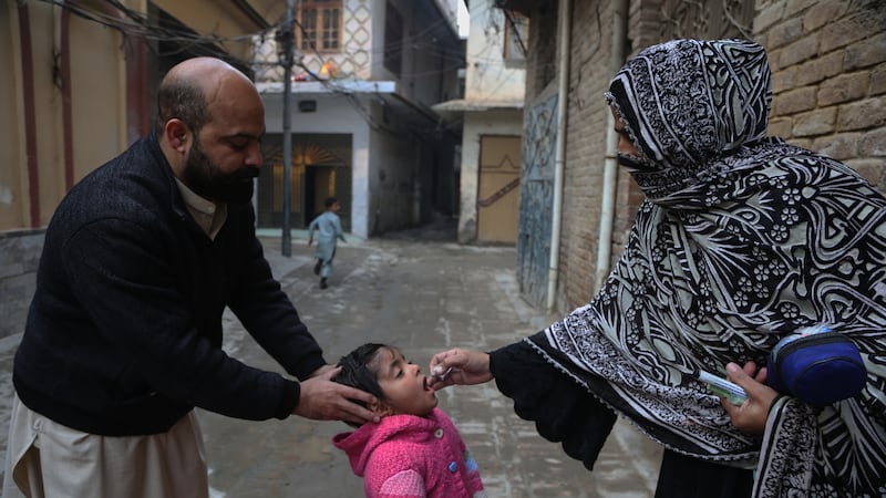Pakistan begins last anti-polio vaccination drive of the year after surge in new cases