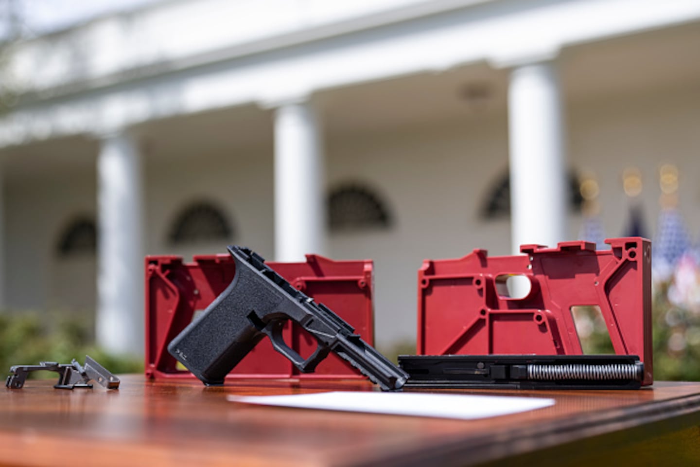 The Gun Control Act of 1968 required that firearms be marked with serial numbers on the frames or receivers so they can be traceable. However, the law didn’t require the other parts of the gun to have serial numbers.