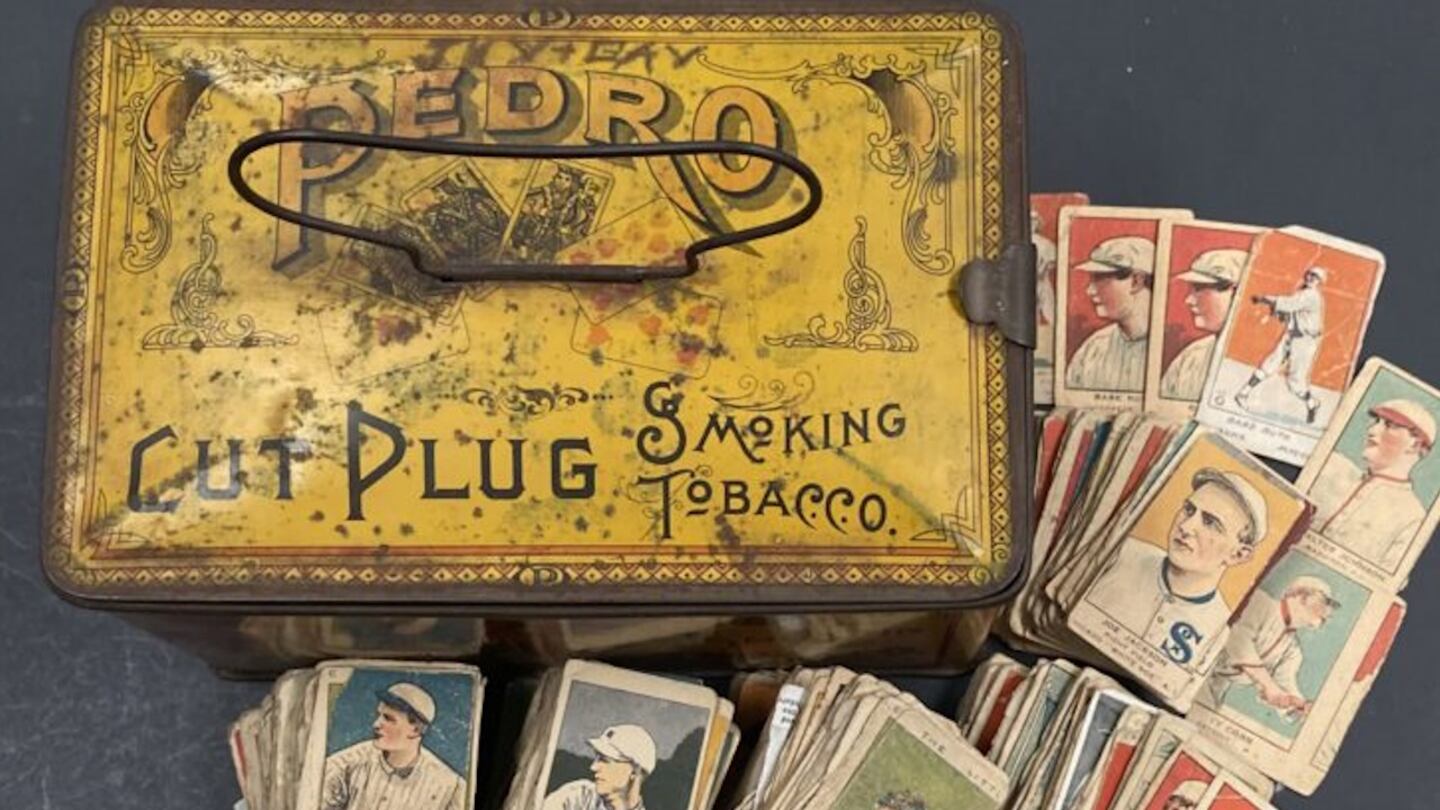 Pedro Cut Plug Tobacco tin.