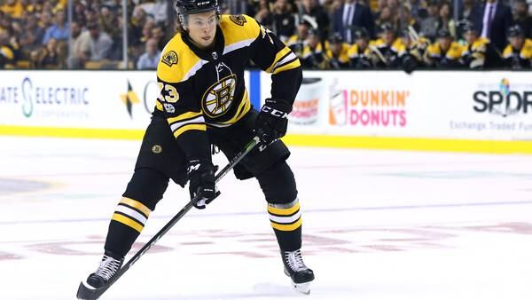 Bruins star Charlie McAvoy to make season debut against Flames tonight