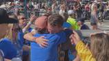 Duxbury father runs 128th Boston Marathon in honor of his three children killed in 2023