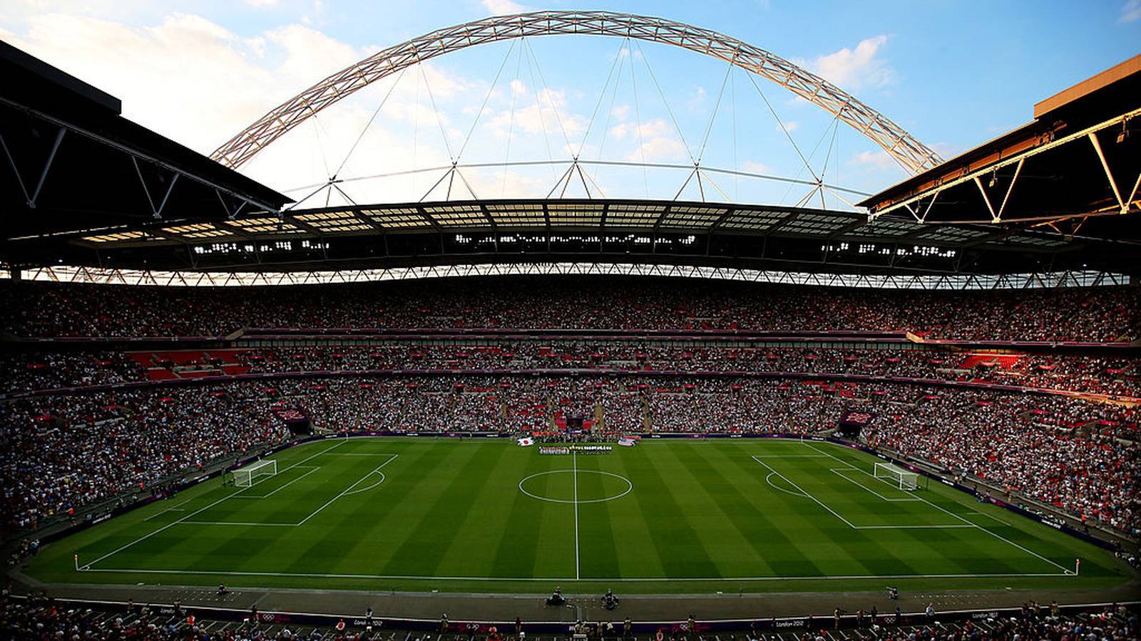 Fan seriously injured after falling from stands at Wembley Stadium ...