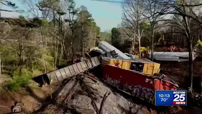 Could disastrous train derailments be minimized? Question put to NTSB