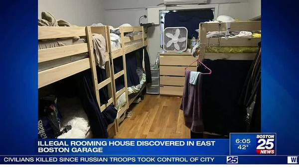 Boston Inspectional Services condemns East Boston garage turned into illegal home