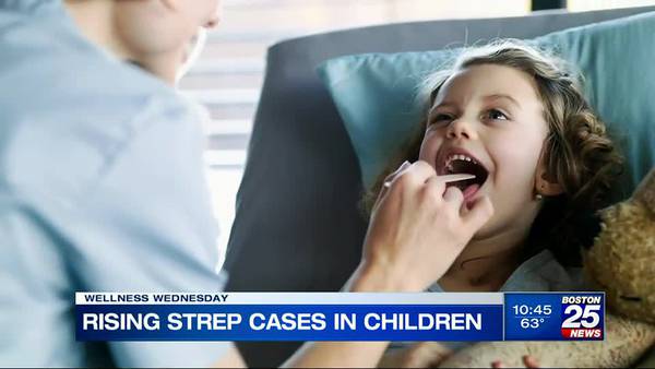 Wellness Wednesday: Rise of strep throat cases in children
