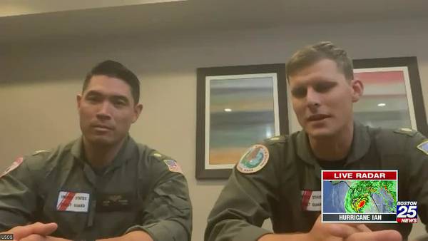 Members of Mass. Coast Guard travel to Florida to assist in aftermath of Hurricane Ian