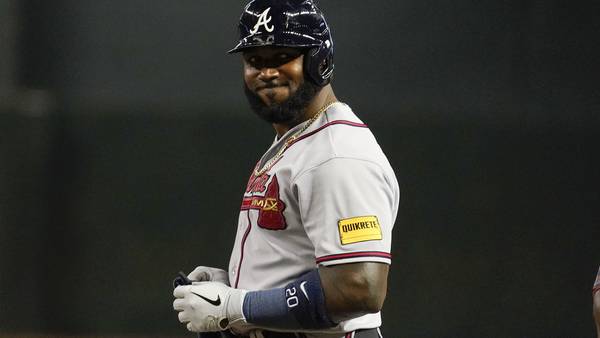 Braves bench DH Marcell Ozuna after he settled for a single on 415-foot hit
