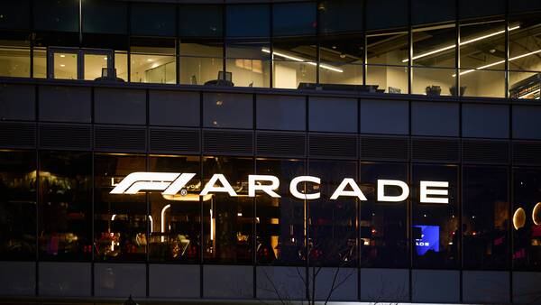 First Formula 1 racing arcade in US now open in Boston. Take a look inside