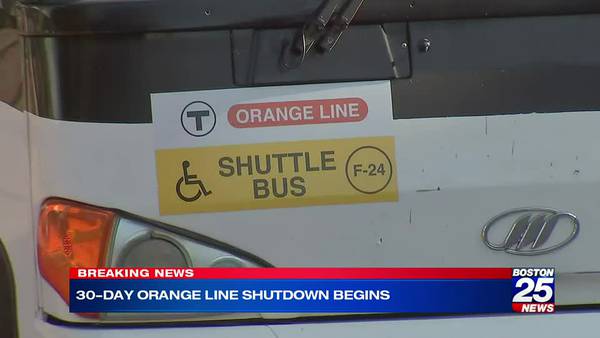 Orange Line shuttle bus driver says crews are ready for Monday commute