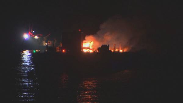 Marblehead fireworks canceled after barge catches fire 