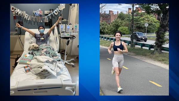 ‘I thought I’d never run again’: Months after leg surgery, cancer survivor taking part in BAA 10K