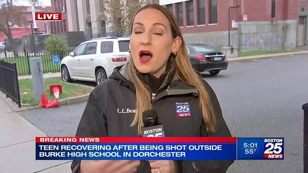 Student wounded in shooting outside high school in Boston 2