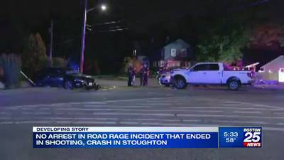 Police continue to investigate road rage incident that ended in shooting, crash in Stoughton