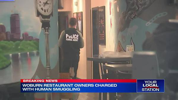 Father, son arrested in alleged human smuggling operation after authorities raid Woburn restaurants