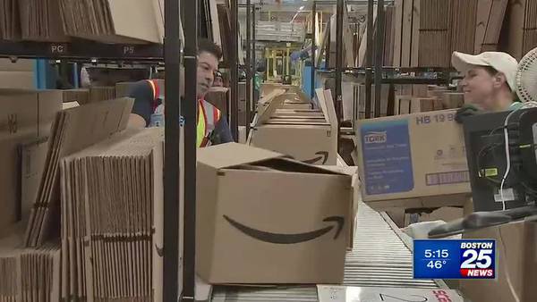 An inside look at the local Amazon on Cyber Monday