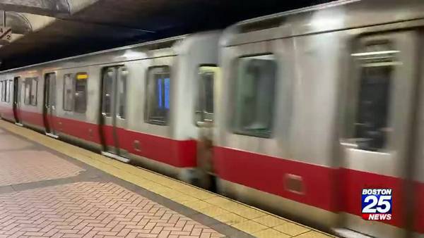 Red Line train ignored stop signal, came dangerously close to MBTA workers