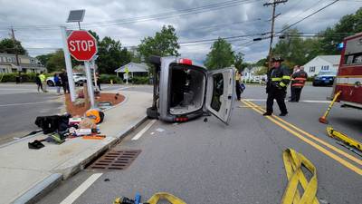 Four people hospitalized in crash involving Fitchburg school bus