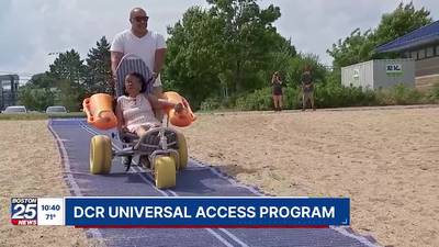 Beach wheelchairs ensure everyone can enjoy full summer experience