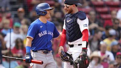 Blue Jays beat Red Sox twice, and Danny Jansen shows up on both sides of box score — an MLB first