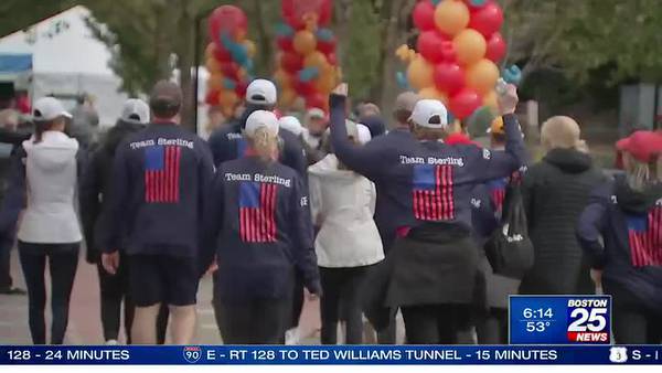 Thousands of people turn out for the 34th annual Jimmy Fund Walk